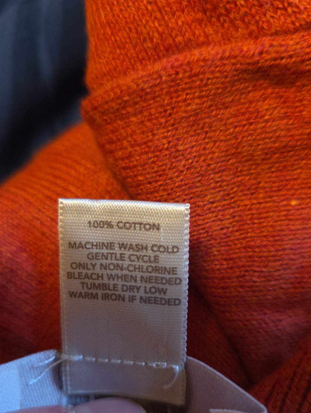 Loft Terracotta 3/4 Sleeve Crew Neck Sweater Size Small NWOT - Picture 7 of 9